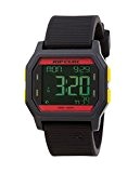 2016 Rip Curl Atom Digital Watch With Silicone Strap RASTA A2701