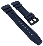 AE-1000W AE-1100W Armband blau Casio Collection Ersatzband Resin Replacement Band