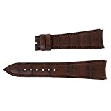 Audemars Piguet 22–16 mm Bracelet en cuir véritable marron bande montre pour hommes