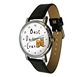 Best Dad jamais Montre-bracelet montre – Fête des Pères – Cadeau Insolite les amateurs de bière