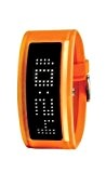 Black Dice - GURU BD 044 11 - Montre Mixte - Quartz - Digital - Bracelet Plastique Orange