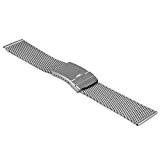 Bracelet de montre Milanaise/Mesh, avec boucle déployante de VOLLMER, 99460h4, 20 mm