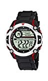 Calypso watches - K5577/4 - Montre Garçons - Quartz - Digitale - Alarme/Chronomètre/Eclairage - Bracelet Caoutchouc Noir