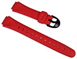 Casio Bracelet de Montre Resin rouge LW-200