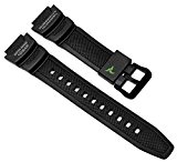 Casio Collection Ersatzband Uhrenarmband Resin Band schwarz passend zu SGW-1000 10500705