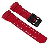 Casio G-Shock Ersatzband Uhrenarmband Resin Band Rot für GBA-400 10479601