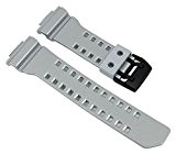 Casio G-Shock Ersatzband Uhrenarmband Resin Band Silbergrau für GBA-400 10488595