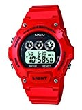 Casio Homme Digital Watch, Rouge
