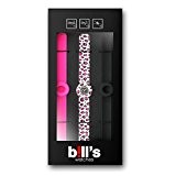 Coffret Cadeaux - montres Bill's Watches - pack Mini - Rose électrique / Pink Panter / Noir