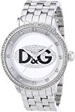 Dolce&Gabbana - DW0131 - Montre Mixte - Quartz Analogique - Cadran Blanc - Bracelet Acier Argent