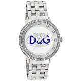 Dolce&Gabbana - DW0133 - Montre Mixte - Quartz Analogique - Cadran Blanc - Bracelet Acier Argent