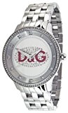 Dolce&Gabbana - DW0144 - Montre Femme - Quartz Analogique - Cadran Blanc - Bracelet Acier Argent