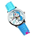 Doraemon children kids cartoon Watches leather Watch WP@KTWDD004L