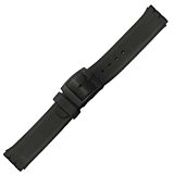 Ersatzband Uhrenarmband Kunststoff schwarz Band 17mm für Swatch Uhren 24729B