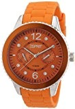 Esprit - ES105332005 - Montre Femme - Quartz Analogique - Cadran Orange - Bracelet Caoutchouc Orange