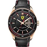 Ferrari - 830185 - Montre Homme - Quartz Analogique - Bracelet Cuir Noir
