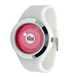 Fizz - 5012452 - Fun - Montre Mixte Adulte - Quartz Analogique - Cadran Rose - Bracelet Silicone Blanc