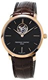Frederique Constant Slimline Automatic Heart Beat Rose Gold Plated Mens Watch FC-312G4S4