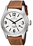 Glycine Incursore Automatic Stainless Steel Mens Strap Watch Silver Dial Calendar 3874.11-LB