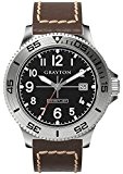 Grayton - GR-0014-003.6 - Montre Homme - Quartz - Analogique - Bracelet Cuir marron
