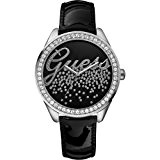 Guess - W60006L5 - Montre Femme - Quartz Analogique - Bracelet Cuir Noir