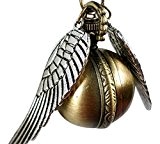 H & H UK Steampunk Montre gousset Bronze Doré vif d'or Harry Potter