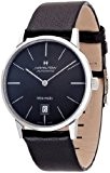 Hamilton Intra-Matic Mens Black Leather Date Watch H38455731
