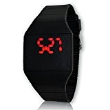 HKB®Slim montre à écran tactile LED / montre de silicone