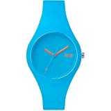 ICE-Watch - ICE Chamallow - Neon Blue - Small - Montre Mixte Quartz Analogique - Cadran Bleu - Bracelet Silicone ...