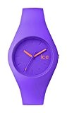 ICE-Watch - ICE Chamallow - Purple - Small - Montre Mixte Quartz Analogique - Cadran Violet - Bracelet Silicone Violet ...