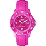 ICE-Watch - Ice-Forever Trendy - Neon Pink - Small - Montre Mixte Quartz Analogique - Cadran Rose - Bracelet Silicone ...