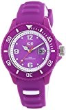 ICE-Watch - Ice-Sunshine - Neon Purple - Small - Montre Mixte Quartz Analogique - Cadran Violet - Bracelet Silicone Violet ...
