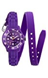 ICE-Watch - Montre femme - Quartz Analogique - Ice-Twist - Purple - Mini - Cadran Violet - Bracelet Silicone Violet ...