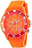 ICE-Watch - Montre Mixte - Quartz Analogique - Ice-Chrono Matte - Fluo Orange - Big - Cadran Orange - Bracelet ...