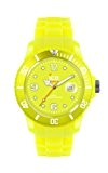 ICE-Watch - Montre Mixte - Quartz Analogique - Ice-Flashy - Neon Yellow - Unisex - Cadran Jaune - Bracelet Silicone ...