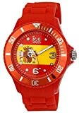 ICE-Watch - Montre Mixte - Quartz Analogique - Ice-World - Spain - Big - Cadran Multicolore - Bracelet Silicone Rouge ...