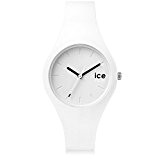 ICE-Watch - Ola - White - black - Small 1647 - Montre Quartz - Affichage Analogique - Bracelet Silicone Blanc ...