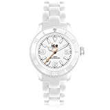 Ice-Watch - Solid - White - Small 1684 - Montre Quartz - Affichage Analogique - Bracelet Plastique Blanc et Cadran ...