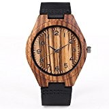 iMing Nouveau montres faites à la main en bois naturel de bois montres cadeaux
