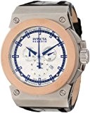 Invicta Men's 10950 Akula Reserve Chronograph Silver Textured Dial Watch