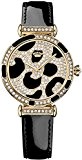 Juicy Couture 1901170 Ladies J Couture Stone Set Watch With Two Tone Dial And Black Strap