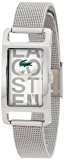 Lacoste Inspiration Women's Stainless Steel Mesh Bracelet Watch White Dial 2000679