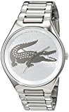 Lacoste Watches - 2000931 - Montre Femme - Quartz Analogique - Cadran Argent - Bracelet Acier Argent