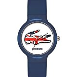 Lacoste Watches Unisex Goa Blue Union Jack With White Dial