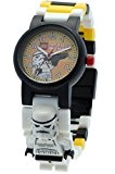 LEGO Star Wars Stormtrooper minifigurine-lien - 9004339 - Montre Enfant - Quartz Analogique - Bracelet Plastique Multicolore