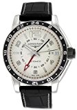 Longines Admiral GMT Dual Time Automatic Steel Mens Watch Date L3.668.4.76.2