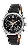 Longines Heritage Chronograph Automatic Stainless Steel Mens Strap Watch L2.742.4.56.0