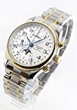 Longines Master Collection Automatic Chronograph Day Date Moonphase Mens Watch L2.773.5.78.7