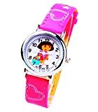 Lovely Dora children kids cartoon Watches Belt Watch WP@KTW162009M