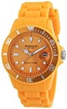Madison New York - SL4167PO - Montre Mixte - Quartz Analogique - Cadran Orange - Bracelet Silicone Orange